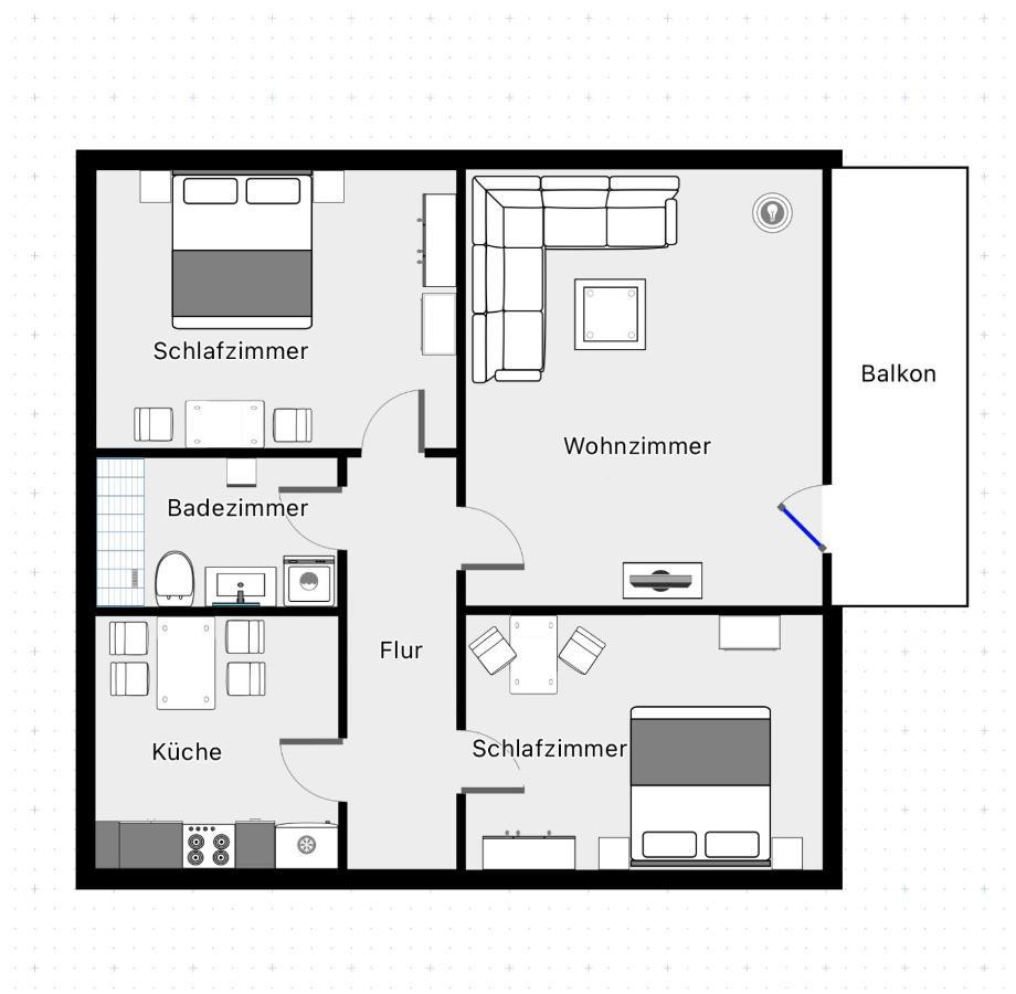 Ferienwohnung Wippsteert - 5 Sterne - Mit Balkon Und Pkw Stellplatz Emden Exteriör bild